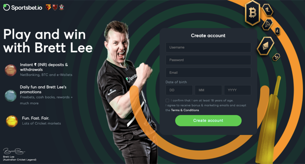 sportsbet india crypto betting