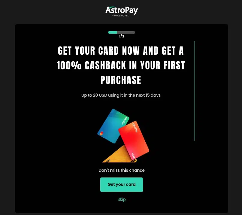 astropay card india