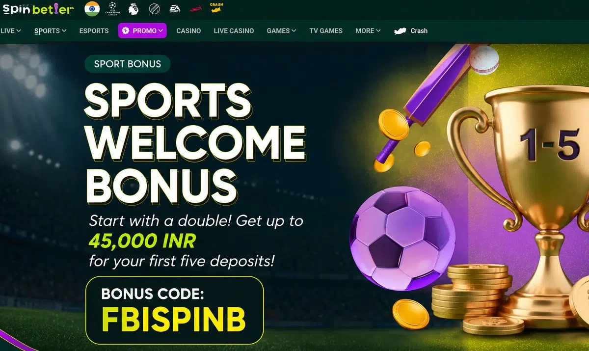 spinbetter india promo code